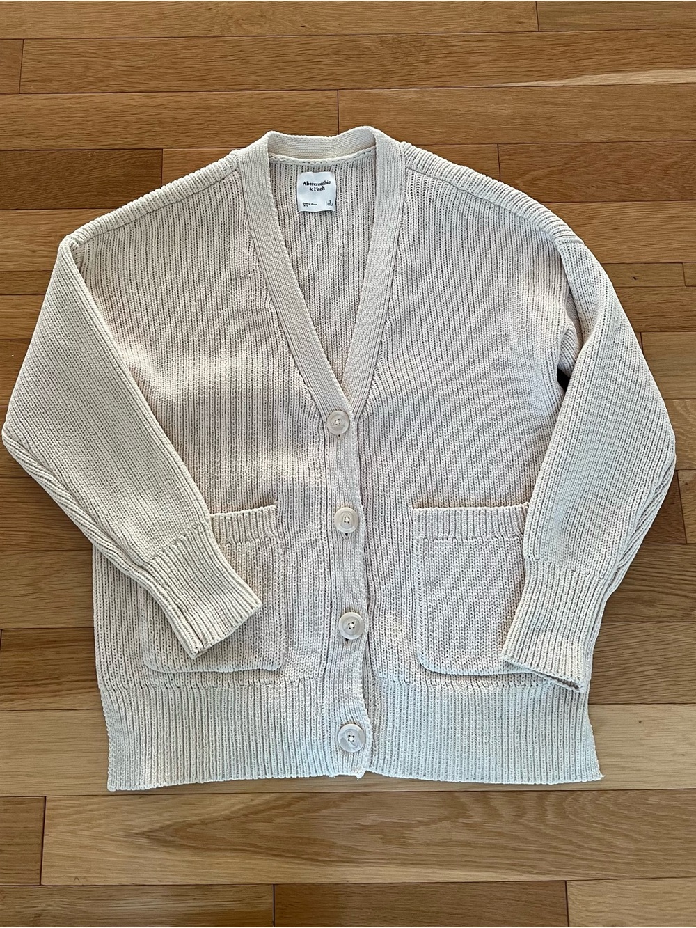 Abercrombie Yellow Cardigan